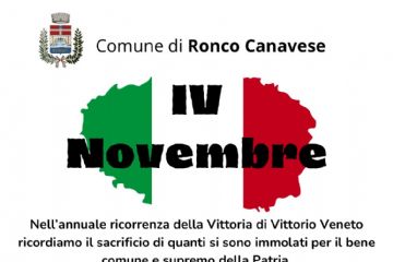 IV Novembre - Ronco Canavese